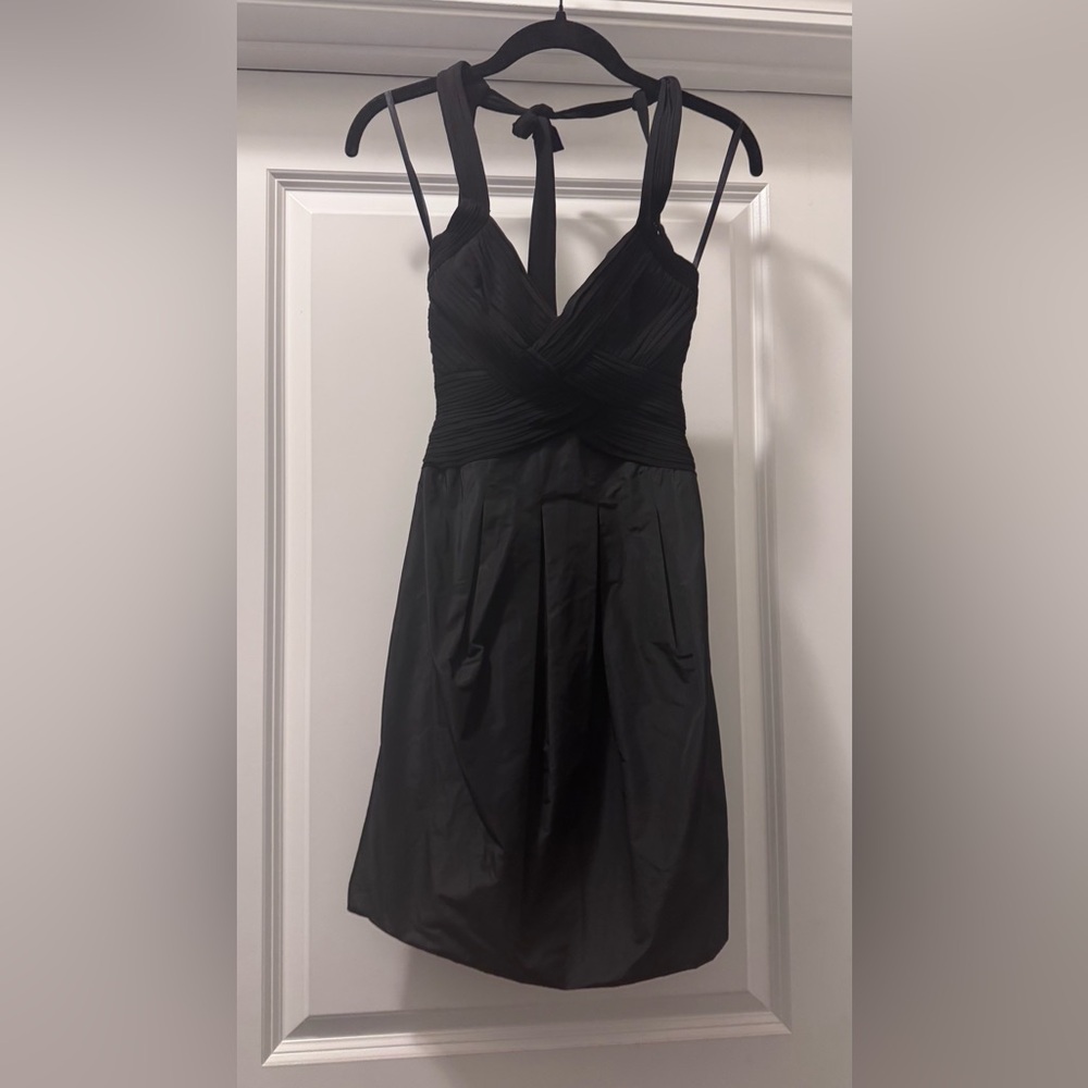 BCBGMaxAzria Chic Black Strapless Dress